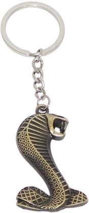 Aura Aura Imported Single Sided Full Metal Snake Key Chain
