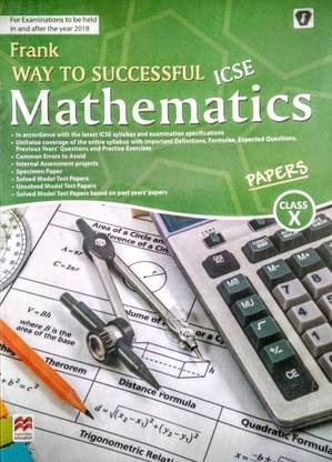 FRANK Way To ICSE MATHEMATICS Papers - CLASS 10