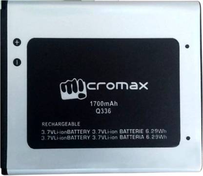 Micromax Mobile Battery For Micromax Bolt q336