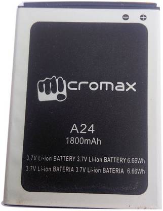 Micromax Mobile Battery For  MICROMAX MICROMAX YU YUREKA Note YU6000 (STRIP BUILT-IN BATTERY) 4000 mAh