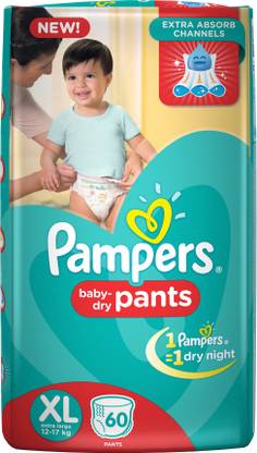 Pampers Baby-Dry Pants - XL