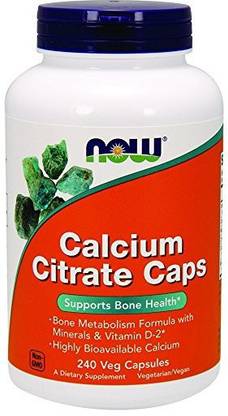 Now Foods Calcium Citrate Caps