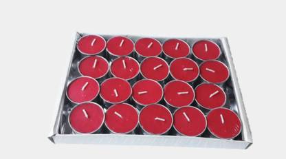 Nikki Creations Rose Scented Tea Light - Pack Of 20 Candle