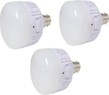 CSM CSM Set of three 20 WATTS Rechargeable Emergency LED Bulb 8 hrs Bulb Emergency Light