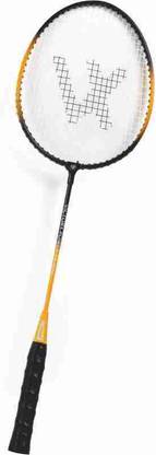 Vixen Victory Black, Yellow Strung Badminton Racquet