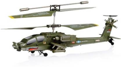 Krypton Syma Radio Control S-109 AH-64 Helicopter Gyro System Military Virsion