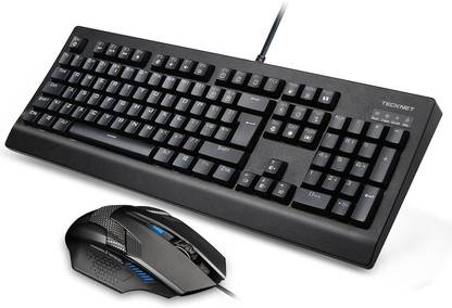 TECKNET Tecknet X886 Arctrix Illuminated Mechanical Gaming Keyboard/Mouse Combo Set Designed for Gaming