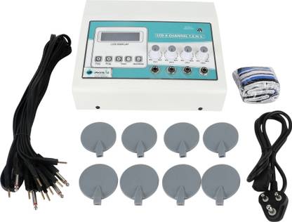UB PHYSIO SOLUTIONS White Electro Therapy Tens 4 Channel Lcd Electrotherapy Device