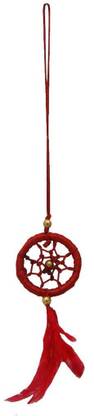 Vyne Vyne red car dream catcher Decorative Showpiece  -  16 cm