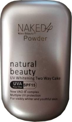 Kiss Beauty Naked4 Natural Beauty Powder Compact