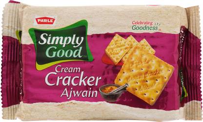 PARLE Simply Good Cream Cracker Ajwain Salted Biscuit
