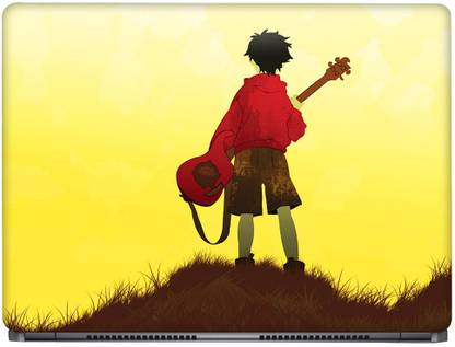 CRAZYINK Anime Guitar Boy Vinyl Laptop Decal 14