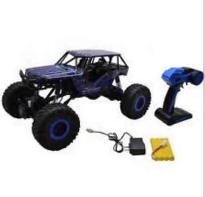 PATHE 1/10 Scale 2.4Ghz 4 Wheel Drive Rock Crawler Remote Control RC Car Monster Truck (Multicolor)