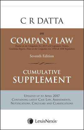C R Datta on Company Law: Cumulative Supplement