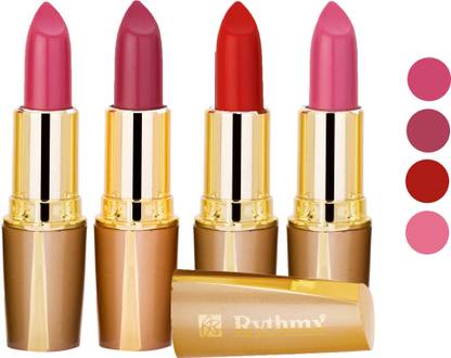 RYTHMX Superme Creamy Matte Lipstick Combo Set Of 4 Pcs 50