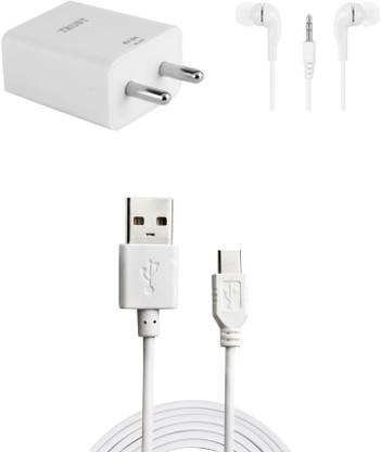 TrUST Wall Charger Accessory Combo for ZTE Axon 7 Max