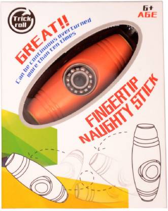 Montez 2 IN 1 Naughty Mokuru Fidget Stick with Hand Spinner Toy