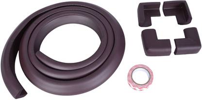 Lifekrafts Edge Guard and Corner Guard for Sharp Table Edges ; 2 Meter (6.67 ft) Edge Cushion ; 4 piece Corner Cushion;