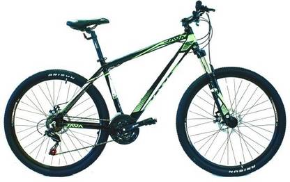 JAVA One 650B 27.5 Inches 21 Speed Black & Green 27.5 T (inch) Mountain/Hardtail Cycle