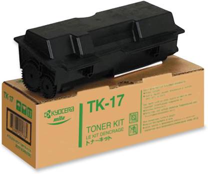 KYOCERA  Tk-17 Black toner Cartridge For Use Fs-1000,1010, 1050,3750, 6700 Black Ink Toner