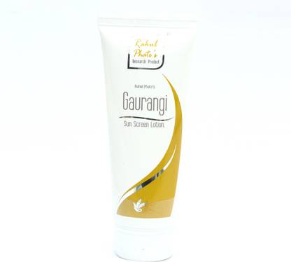 Rahul Phate's Research Product Sunscreen - SPF 50 PA++ Gaurangi: Sunscreen Lotion