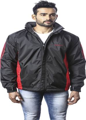 PINBALL REVERSIBLE FLEECE JACKET Solid Men Wind Cheater