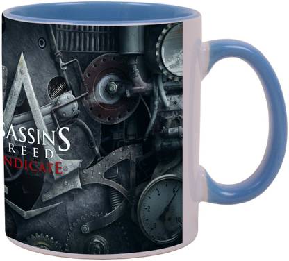 Arkist assassins creed syndicate 4k logo Ceramic Coffee Mug
