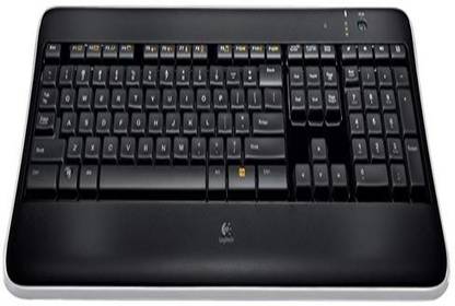 Logitech K800 Wireless Standard Multi-device Keyboard Compatible with Desktop, Laptop, Mac
