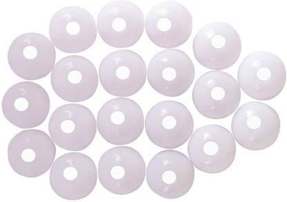 AM Plastic Jhumka Base Medium Size in Dome Shape for Jewellery Making & Thread Wrapped Jewellery