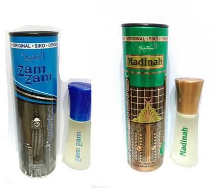 Al Nuaim Zam Zam and Madinah(Combo Pack) Floral Attar