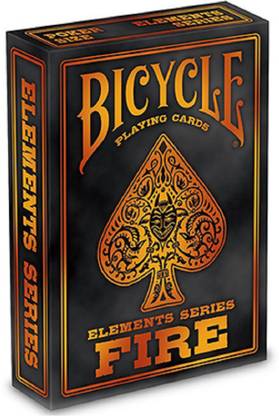 Bicycle Fire Playing Cards Elements Series Limited Edition Poker Deck