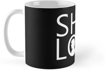 Shopsmeade Sherlock - Benedict Cumberbatch (black) | Sherlock Holmes TV Series #5417 Ceramic Coffee Mug