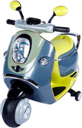 Toyhouse Officially Licensed BMW Mini Scooter E Concept Rechargeable Scooter Battery Operated Ride On