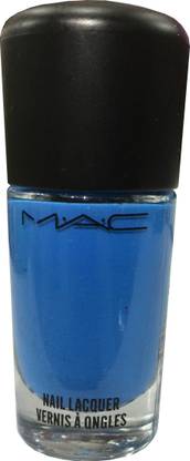 M.A.C nail lacquer sky blue