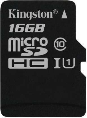 KINGSTON MicroSD 16 GB Class10 001 16 GB MiniSD Card Class 10 4 MB/s  Memory Card Compatible with Computer, Camera, Mobile, Tablet