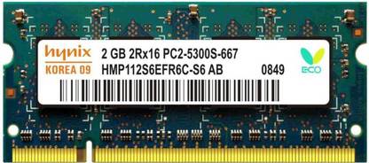 Hynix Genuine DDR2 2 GB (Single Channel) Laptop (Hynix DDR2 2GB LAPTOP RAM)
