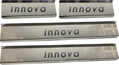 CARMART NL006 SS Door Sill Plate for Innova Door Sill Plate