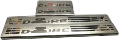 CARMART NL013 SS Door Sill Plate for Swift Dzire Door Sill Plate