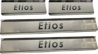 CARMART NL011 SS Door Sill Plate for Etios Door Sill Plate