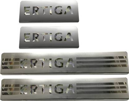 CARMART NL002 SS Door Sill Plate for Ertiga Door Sill Plate