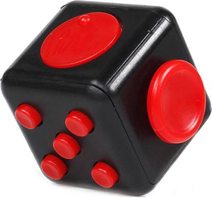 Gadget Hero's 6 Sided Fidget Cube Toy for ADD, ADHD, Anxiety & Autism.