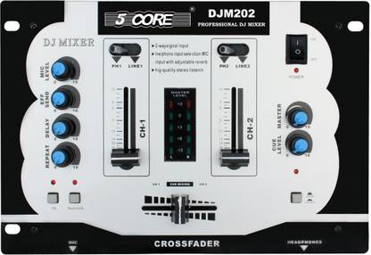 5 CORE DJMX-202 Wired DJ Controller