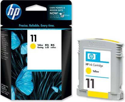 HP 11 Ink C4838A Yellow Ink Cartridge