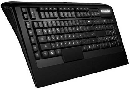 steelseries Apex 300 US Wired USB Standard Gaming Keyboard Compatible with Desktop, Laptop, Mac