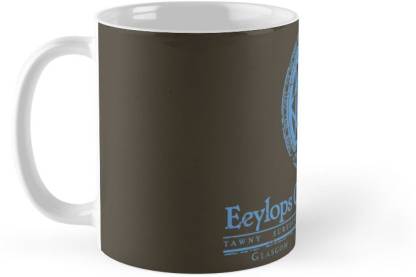 Shopsmeade Eeylops Owl Emporium In Blue | Harry Potter #6668 Ceramic Coffee Mug