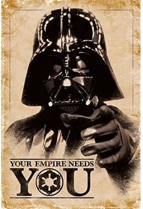STAR WARS (YOUR EMPIRE NEEDS YOU) Paper Print