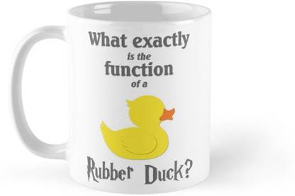 Shopsmeade Function Of A Rubber Duck | Harry Potter #6739 Ceramic Coffee Mug