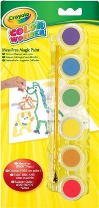 CRAYOLA Color Wonder Gel Paint Palette Refills-Classic