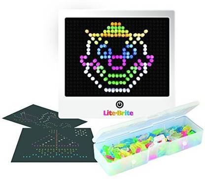 The Bridge Direct Lite Brite Magic Screen (Retro Style) Toy