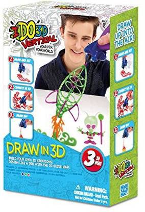 IDo3D Vertical Three Pen Outer Space Art Set With 3D Vertical Light